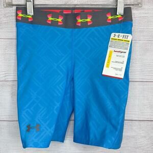 NWT Under Armour Women's Strike Zone Padded Compression Sliding Shorts Size XS